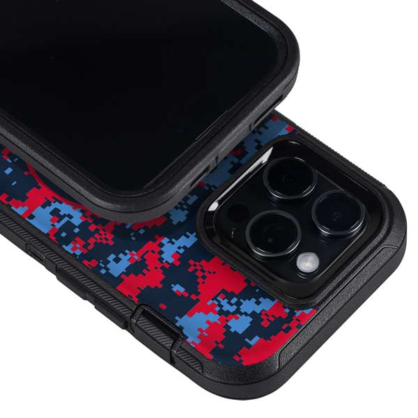 NBA LA Clippers Digi Camo Otterbox Defender iPhone Skin