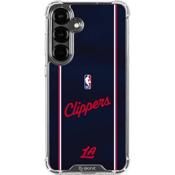 NBA LA Clippers Jersey Galaxy S26 Clear Case
