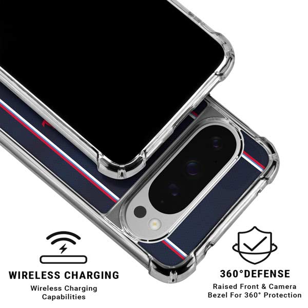 NBA LA Clippers Jersey Google Pixel 10 Pro Clear Case