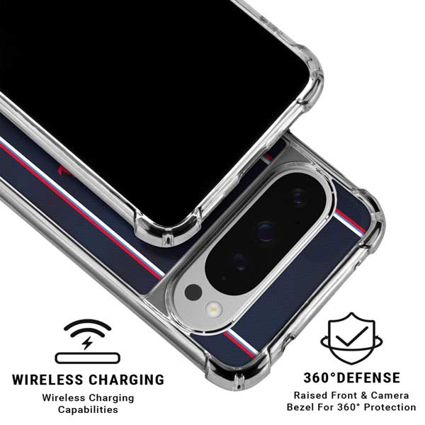 NBA LA Clippers Jersey Google Pixel 10 Pro XL Clear Case