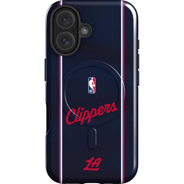 NBA LA Clippers Jersey iPhone 17 Magsafe Impact Case