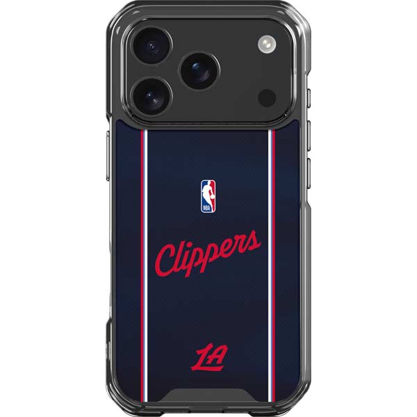 NBA LA Clippers Jersey iPhone 17 Pro Clear Case