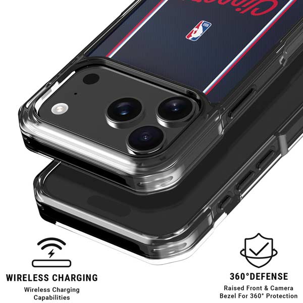 NBA LA Clippers Jersey iPhone 17 Pro Clear Case
