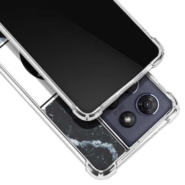 NBA LA Clippers Marble Moto G 5G (2025) Clear Case