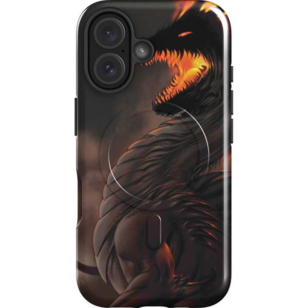 LA Williams Belial Dragon by LA Williams iPhone 16 Magsafe Impact Case