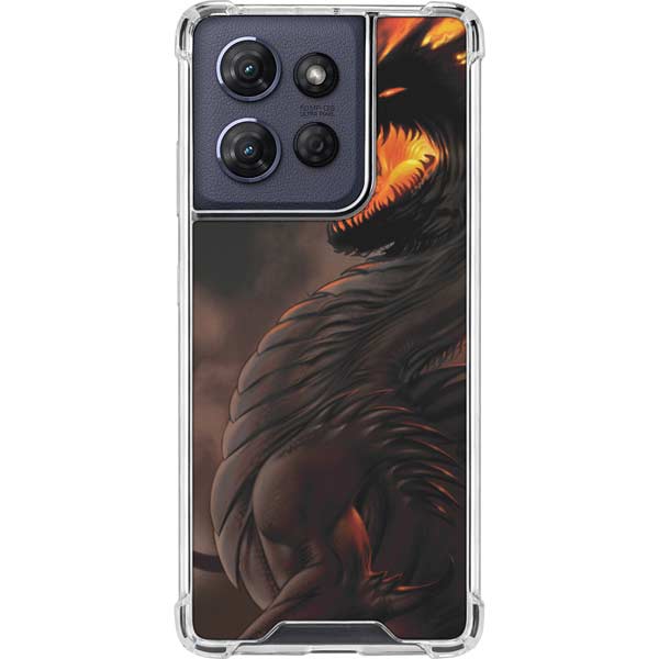 LA Williams Belial Dragon by LA Williams Moto G 5G (2025) Clear Case