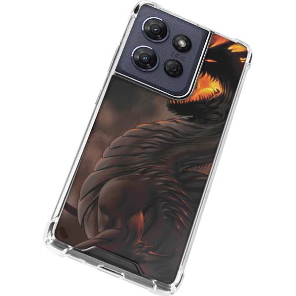 LA Williams Belial Dragon by LA Williams Moto G 5G (2025) Clear Case
