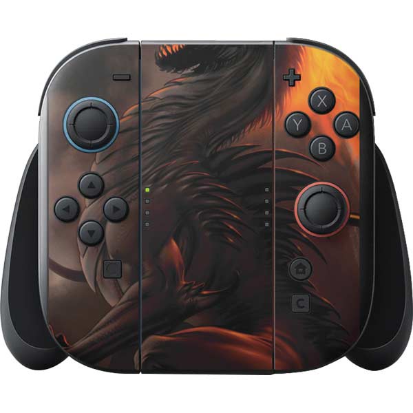 LA Williams Belial Dragon by LA Williams Nintendo Switch 2 (2025) with Joy-Con Skin