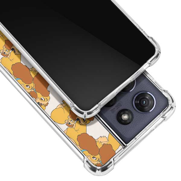 Disney Lady & The Tramp Lady Pattern Moto G 5G (2025) Clear Case