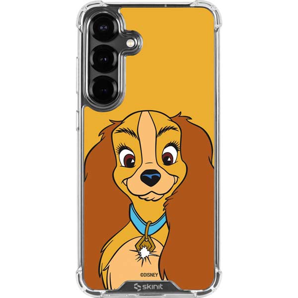 Disney Lady & The Tramp Lady Portrait Galaxy S26 Clear Case