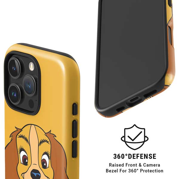 Disney Lady & The Tramp Lady Portrait iPhone 16 Pro Magsafe Impact Case