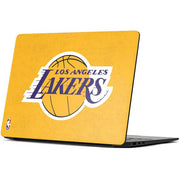 NBA Los Angeles Lakers Distressed Surface Laptop 7 13.8in Skin