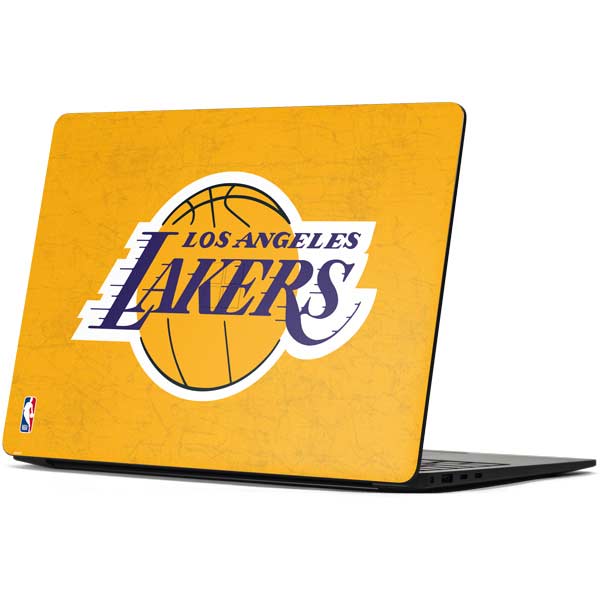 NBA Los Angeles Lakers Distressed Surface Laptop 7 13.8in Skin