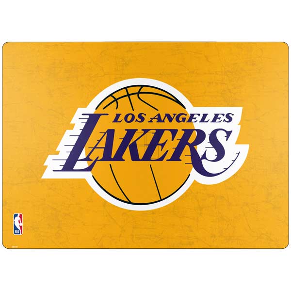 NBA Los Angeles Lakers Distressed Surface Laptop 7 13.8in Skin