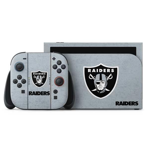 NFL Las Vegas Raiders - Alternate Distressed Nintendo Skins
