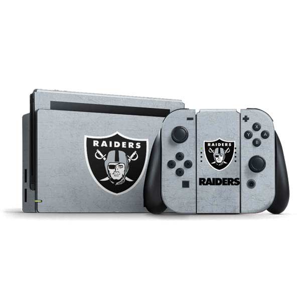 NFL Las Vegas Raiders - Alternate Distressed Nintendo Skins