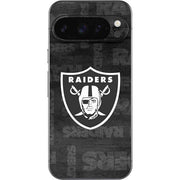 NFL Las Vegas Raiders Black & White Google Pixel 10 Pro XL Skin