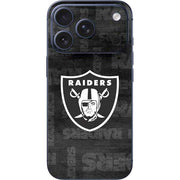 NFL Las Vegas Raiders Black & White iPhone 17 Pro Max Skin