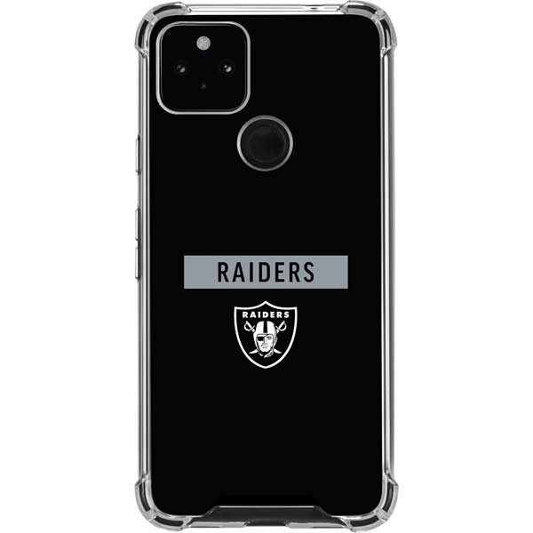 NFL Las Vegas Raiders Black Performance Series Pixel Cases