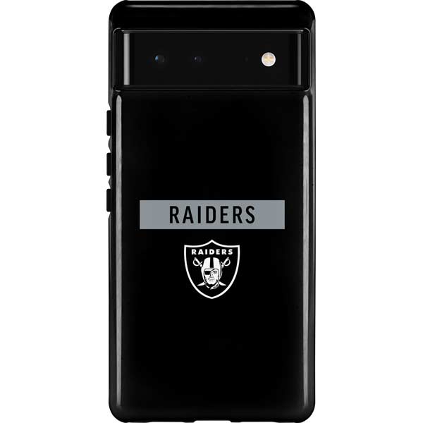 NFL Las Vegas Raiders Black Performance Series Pixel Cases