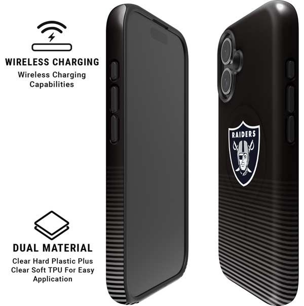 NFL Las Vegas Raiders Breakaway iPhone 16 Plus Magsafe Impact Case