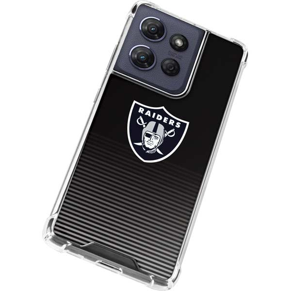 NFL Las Vegas Raiders Breakaway Moto G 5G (2025) Clear Case