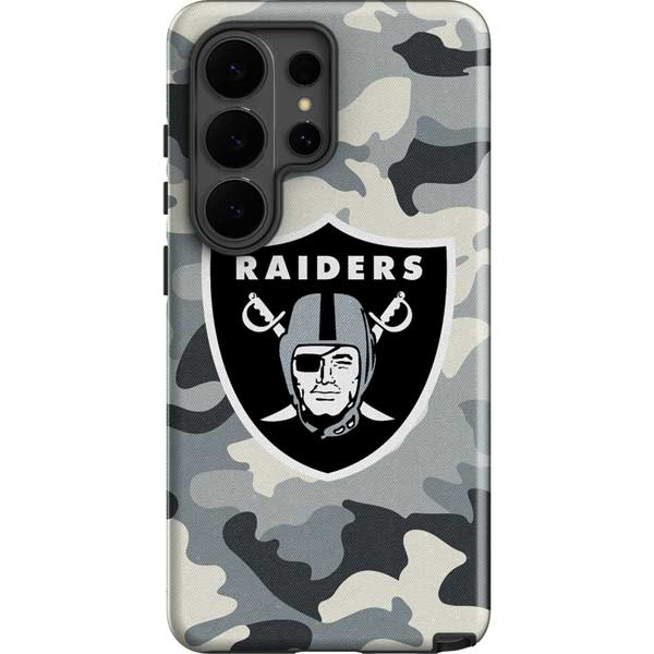 NFL Las Vegas Raiders Camo Galaxy S26 Ultra Impact Case