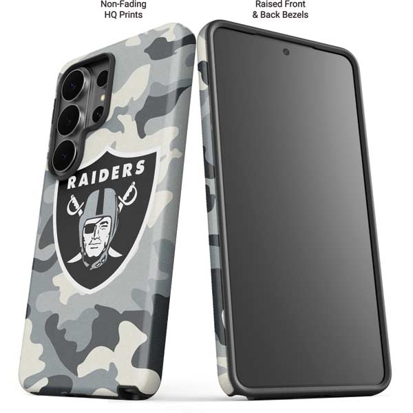 NFL Las Vegas Raiders Camo Galaxy S26 Ultra Impact Case