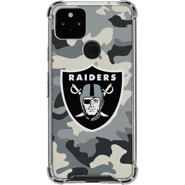 NFL Las Vegas Raiders Camo Pixel Cases