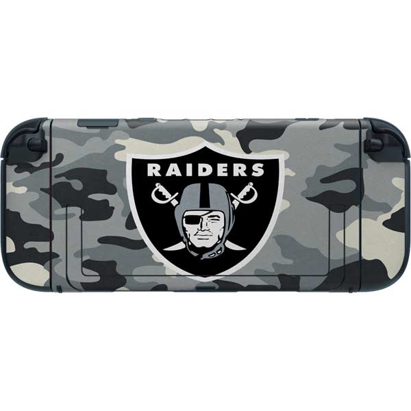 NFL Las Vegas Raiders Camo Nintendo Switch 2 (2025) with Joy-Con Skin