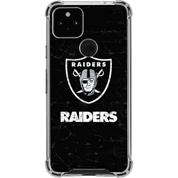 NFL Las Vegas Raiders Distressed Pixel Cases