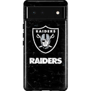 NFL Las Vegas Raiders Distressed Pixel Cases