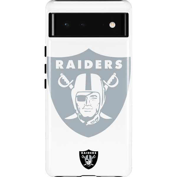 NFL Las Vegas Raiders Double Vision Pixel Cases