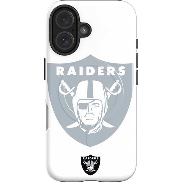 NFL Las Vegas Raiders Double Vision iPhone 16 Magsafe Impact Case