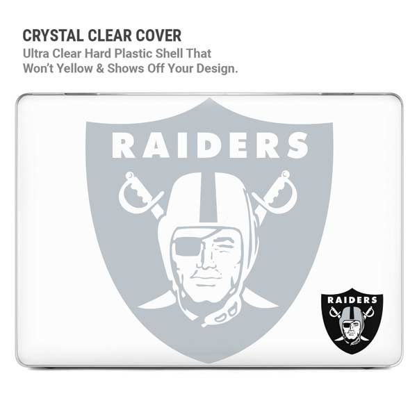 NFL Las Vegas Raiders Double Vision MacBook Pro 14in (2021-24) Case plus Skin
