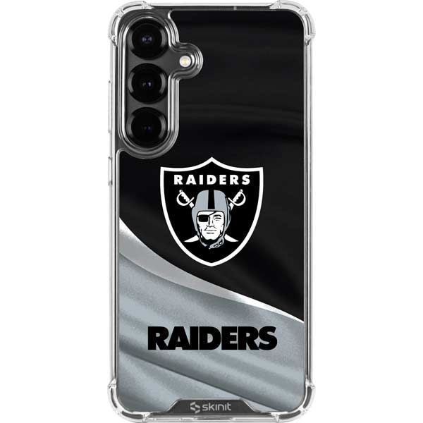 NFL Las Vegas Raiders Galaxy S26 Clear Case