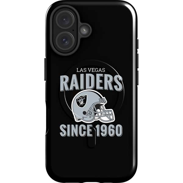NFL Las Vegas Raiders Helmet iPhone 16 Magsafe Impact Case