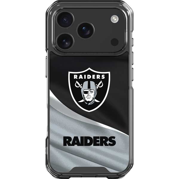 NFL Las Vegas Raiders iPhone 17 Pro Clear Case