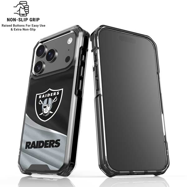 NFL Las Vegas Raiders iPhone 17 Pro Clear Case