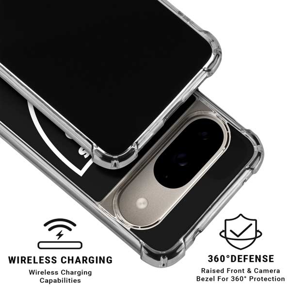NFL Las Vegas Raiders Large Logo Google Pixel 10 Clear Case
