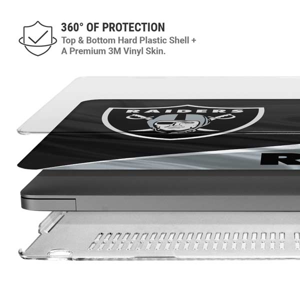 NFL Las Vegas Raiders MacBook Pro 14in (2021-24) Case plus Skin