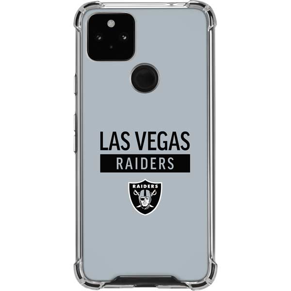 NFL Las Vegas Raiders Silver Performance Series Pixel Cases
