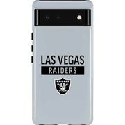 NFL Las Vegas Raiders Silver Performance Series Pixel Cases