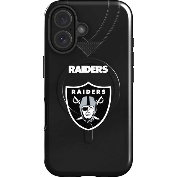 NFL Las Vegas Raiders Team Jersey iPhone 16 Magsafe Impact Case