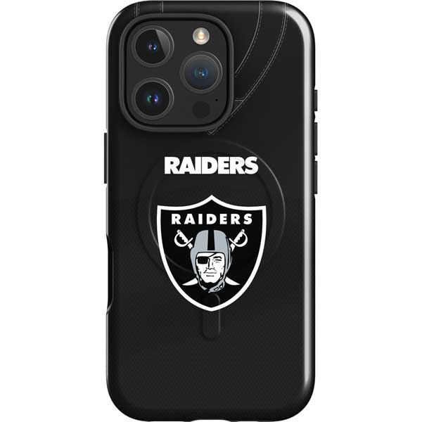 NFL Las Vegas Raiders Team Jersey iPhone 16 Pro Magsafe Impact Case