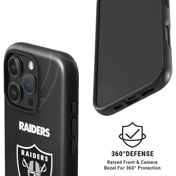 NFL Las Vegas Raiders Team Jersey iPhone 16 Pro Magsafe Impact Case
