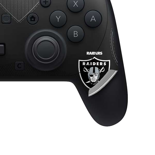 NFL Las Vegas Raiders Team Jersey Nintendo Switch 2 (2025) Pro Controller Skin
