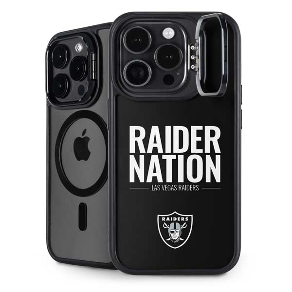NFL Las Vegas Raiders Team Motto iPhone 14 Pro Kickstand Case