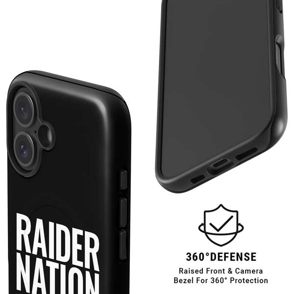 NFL Las Vegas Raiders Team Motto iPhone 16 Plus Magsafe Impact Case