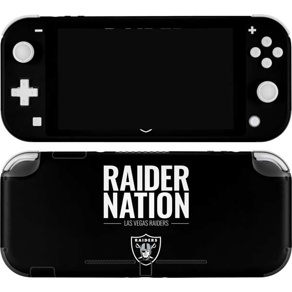 NFL Las Vegas Raiders Team Motto Nintendo Skins